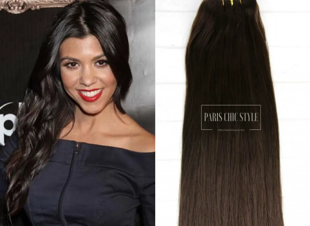 2 How To Dress Like A Parisian Chic Hairstyle Effortlessly Dark Brown Clip In Hair Extensions