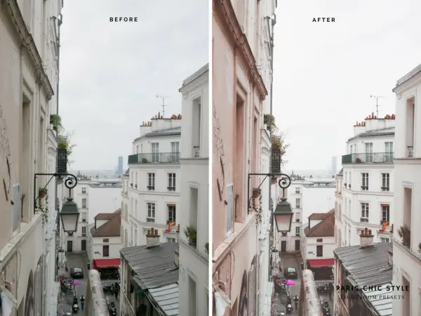 Paris France Lightroom Presets 1.1 Rose Gold Paris Chic Style Blog Travel Lifestyle Instagram Before & After 10
