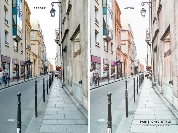 Paris France Lightroom Presets 1.1 Rose Gold Paris Chic Style Blog Travel Lifestyle Instagram Before & After 6