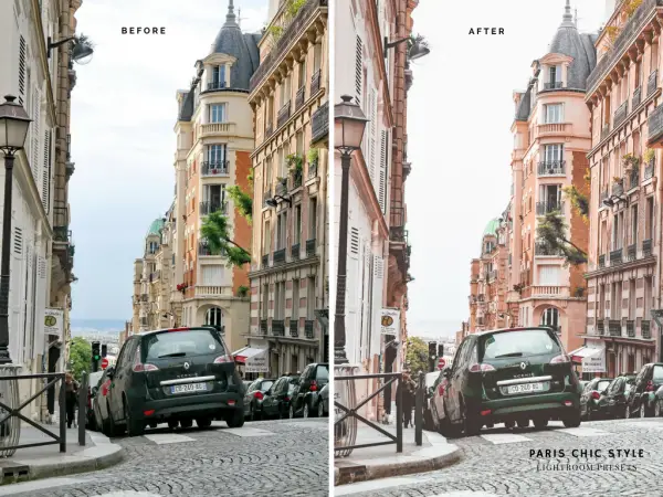 Paris France Lightroom Presets 1.1 Rose Gold Paris Chic Style Blog Travel Lifestyle Instagram Before & After 8