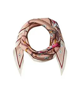What To Wear In Morocco Marrakech Floral Pink Scarf Paris Chic Style 10
