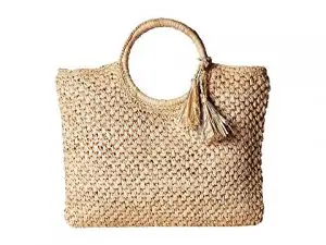 How To Wear Off Shoulder Dress With Woven Rattan Box Straw Bags Paris Chic Style 5