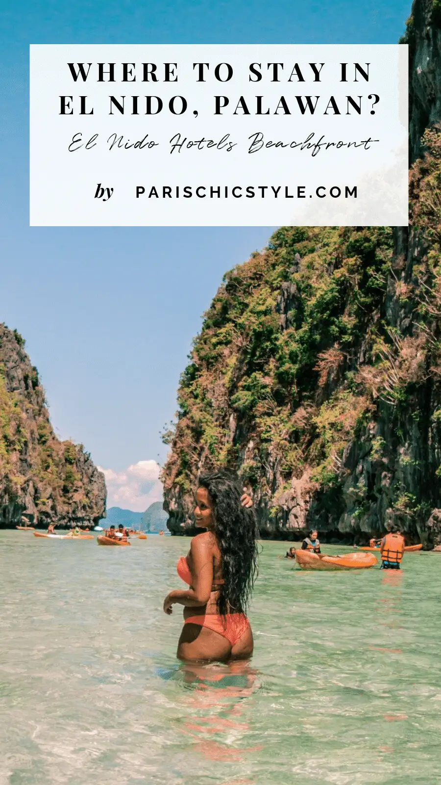 where to stay in el nido beachfront hotels palawan paris chic style pinterest