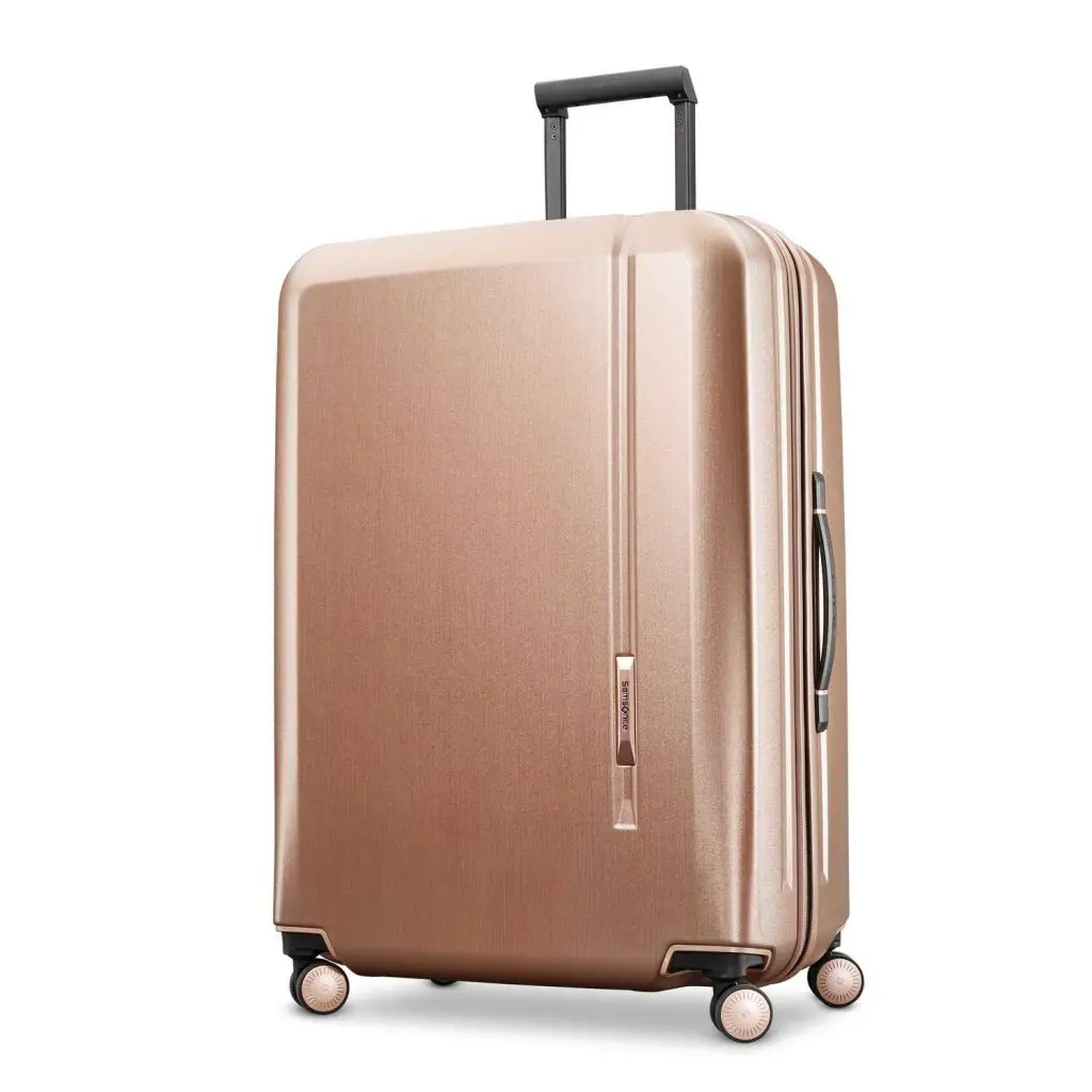 Paris Chic Style Best Travel Luggage Check In Checked Lightweight Travel Suitcase Stylish 4 Wheels Spinner Hard Shell hardcase luggage Samsonite Novaire 28 Spinner 10