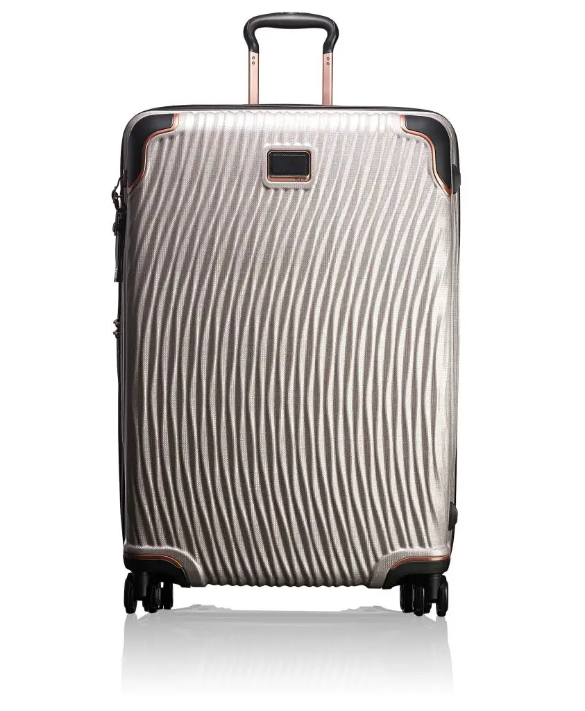 Paris Chic Style Best Travel Luggage Check In Checked Lightweight Travel Suitcase Stylish Tumi Unisex Latitude Extended Trip Packing Case 4