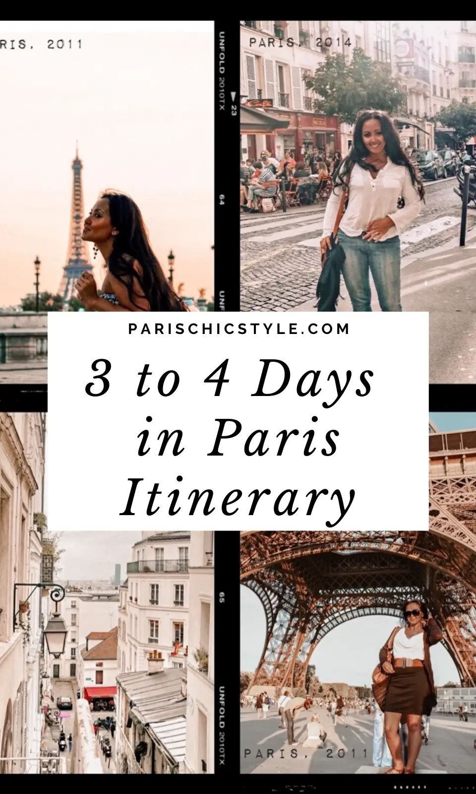 3 to 4 days in Paris itinerary travel guide best things to do in paris chic style