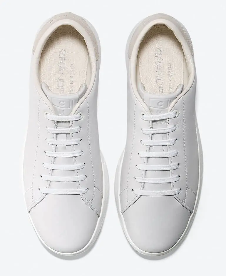 Best White Sneakers For Travel Shoes Walking Cole Haan GrandPrø Tennis Sneakers For Europe Paris Chic Style
