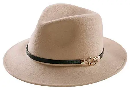 French Style Hat Brim Fedora Paris Chic Style 1