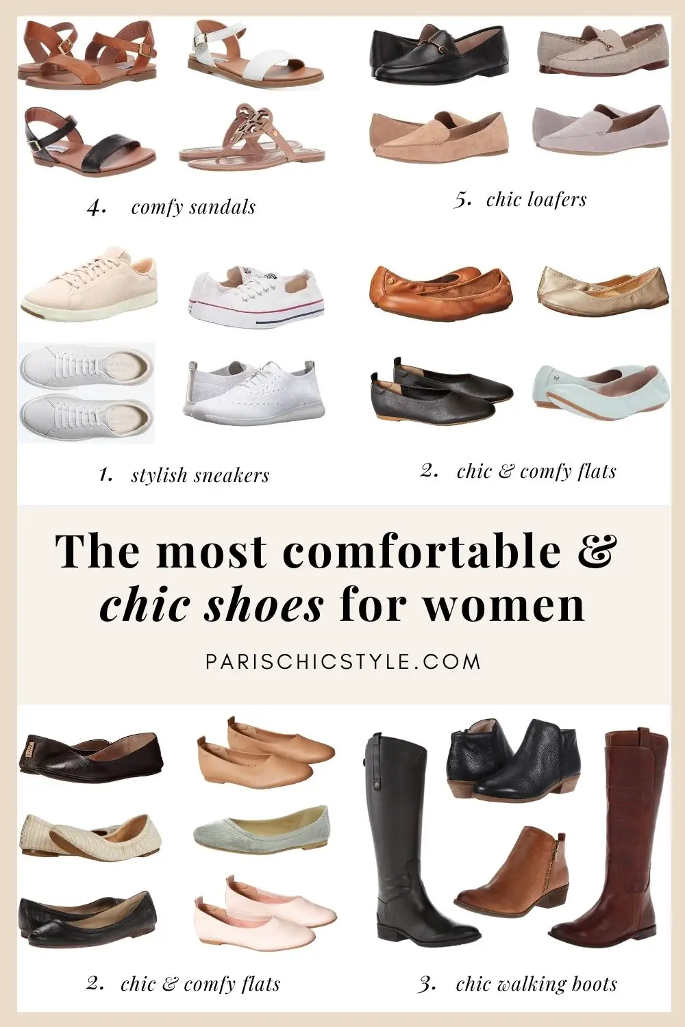 The Best Pairs of Travel Friendly Shoes | The Everygirl