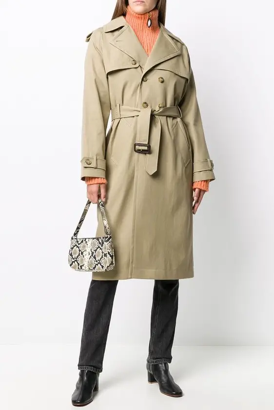French Clothing Brand APC French Trench Coat Parisian Style Paris Chic Style