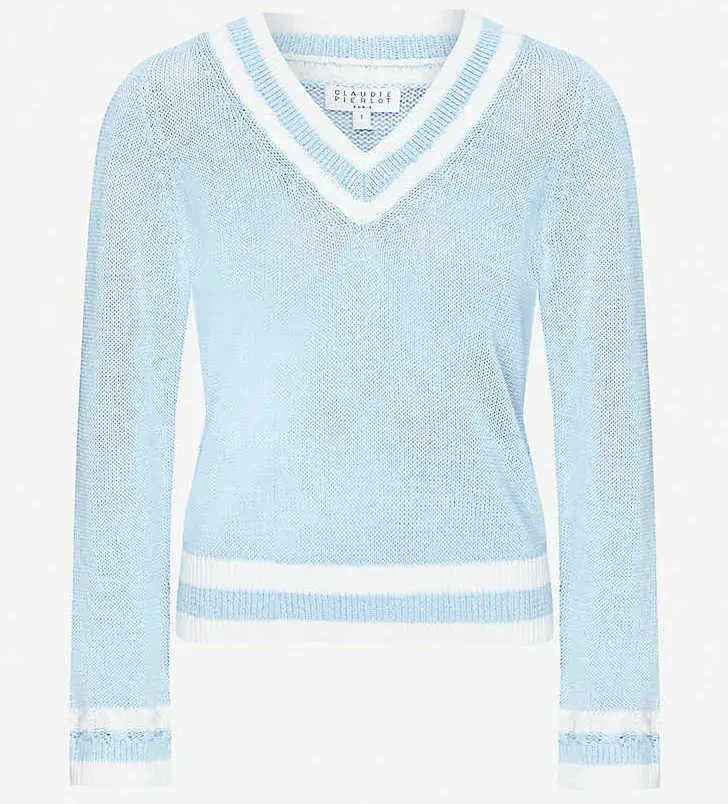 French Fashion Clothing Brand Claudie Pierlot French Sweater Parisian Style Paris Chic Style