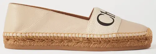 Chloe Parisian Espadrilles Loafers For Summer Spring Walking Travel Everyday Shoes Paris Chic Style