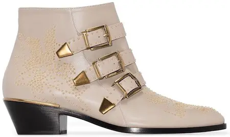 Chloe Parisian Shoes French Ankle Boots For Work Walking Sightseeing Travel Street Style Paris Chic Style