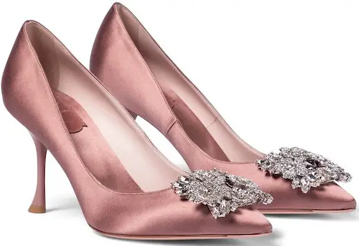 Roger Vivier French Shoes Brand Parisian Shoes French Heels Blush Pink French Girls Paris Chic Style