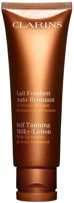 Clarins Best Self Tanner For Face Body Moisturizing Milky Lotion Fake Tanner Paris Chic Style
