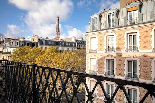 Best Hotel In Paris With Eiffel Tower View Chic Romantic Relais Bosquet Hotel Paris Chic Style