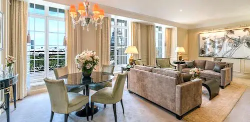 Cheap Best Hotels In Paris With Eiffel Tower View Terraces Shangri La Hotel Paris Chic Style