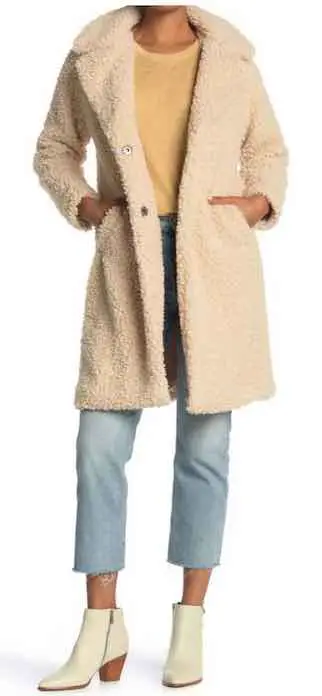 Best Faux Fur Teddy Coat For Women Parisian Style Faux Fur Coat For Fall Winter Paris Chic Style