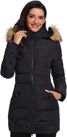 Best Parka Coat Jacket For Women Long Puffer Parka Coat For Winter Paris Chic Style