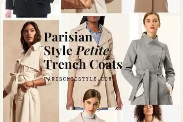 Best Petite Trench Coats Jackets For Women French Style Trench Coats Paris Chic Style