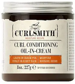 Curlsmith Curl Conditioning Oil-In-Cream Best Curl Defining Cream For Curly & Wavy Hair Paris Chic Style