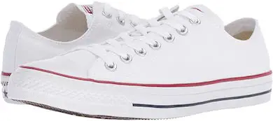 Best Canvas White Sneakers For Travel Converse Chuck Taylor Low Top White Sneakers Paris Chic Style
