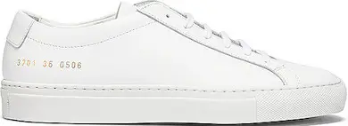 Best Designer White Sneakers for Travel Italian White Sneakers Common Projects Original Archilles Leather Sneakers Paris Chic Style 