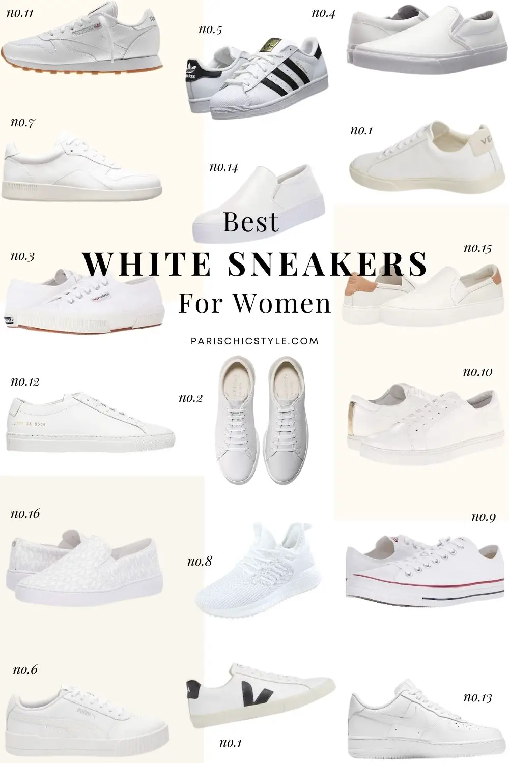 Best White Sneakers For Travel Women Walking Parisian Street Style New York Italy French Sneakers Italian Sneakers Paris Chic Style