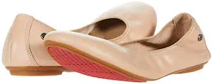 Best Nude Ballet Flats For Travel, Walking & Street Style Shoes Parisian Flats Hush Puppies