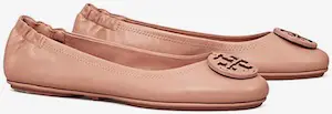 Comfortable Stylish Tory Burch Minnie Flats For Travel- Best Designer Ballet Flats Paris Chic Style