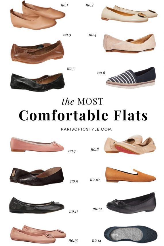 14 Most Comfortable Flats For Walking, Work: Ballet Flats For Travel