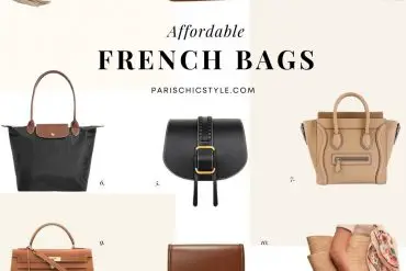 Best French Bags French Handbags Parisian Bags For Work Travel Street Style Walking Paris Chic Style