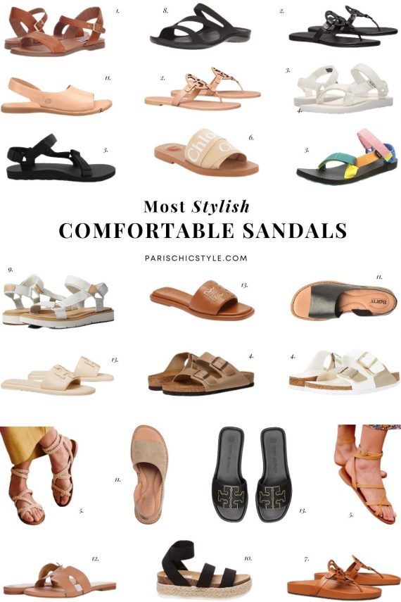 13 Most Comfortable Sandals For Women: Stylish Sandals For Walking