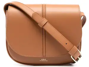 Parisian Crossbody Bags- A.P.C French Shoulder Bags For Going Out, Travel, Street Style, & Work Paris Chic Style