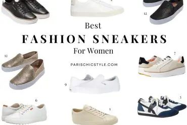 Best Fashion Sneakers For Women Low Top Sneakers For Women Paris Chic Style