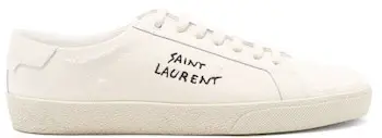 Dress Sneakers For Women Saint Laurent Court Classic canvas trainers Fashionable Sneakers For Everyday, Travel, Walking