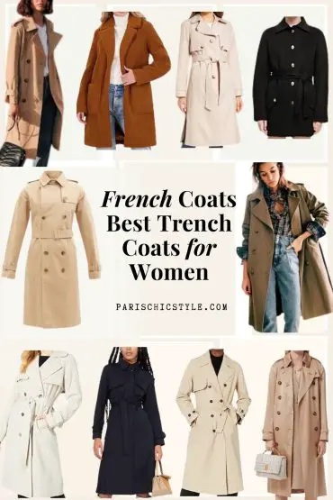 Best French Coats For Women Best Trench Coats For Women Paris Chic Style