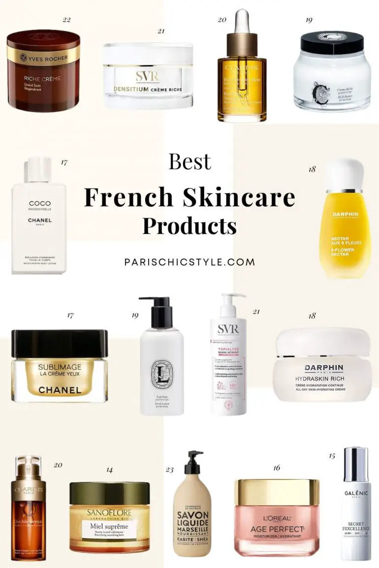 23 Best French Skincare Products: Luxury France Cosmetic Brands