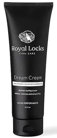 Curl Defining Cream For Wavy Curly Hair- Royal Locks Dream Cream Curly Hair Styling Cream With Argan Oil