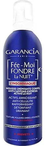 Garancia Fée-Moi Fondre La Nuit Anti-Cellulite Crackling Body Foam Paris Chic Style