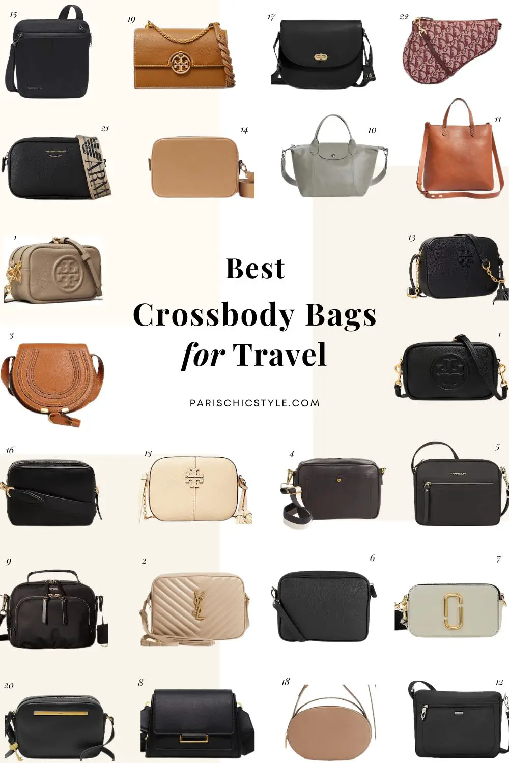 Best Crossbody Bags For Travel Stylish Anti Theft Crossbody Bags For Women Paris Chic Style