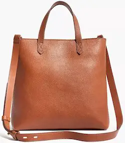 Stylish Anti Theft Crossbody Bags- Madewell Transport Zip Top Leather Crossbody Bag For Organization