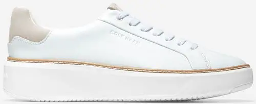Stylish Shoes For Walking In Europe Cole Haan Women's GrandPrø Tennis Sneakers Paris Chic Style