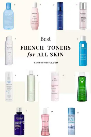 Best French Toners Luxury France Cosmetic Brands Paris Chic Style